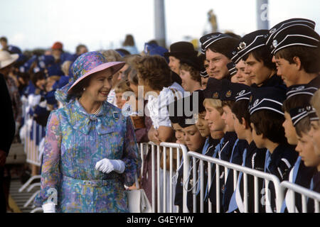 Image - Queen Tour de l'Australie et du Pacifique Sud - Australie Banque D'Images