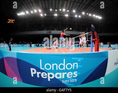 Volley-ball - 2011 Invitation internationale de Londres - Earls Court Banque D'Images