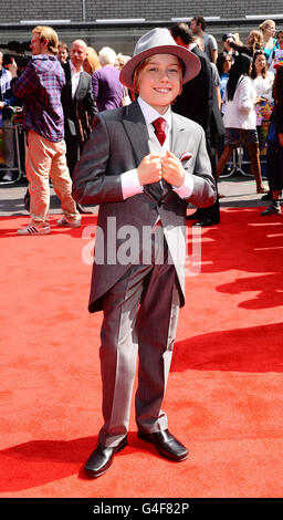 Horrid Henry première mondiale - Londres.Ross Marron arrive à la première mondiale du raid Henry au BFI à Londres. Banque D'Images