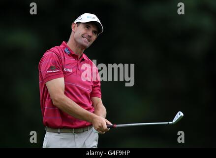 Golf - 2011 Irish Open - deuxième jour - Club de golf et de pêche Killarney.Ireland's Padraig Harrington pendant la deuxième journée de l'Open d'Irlande au club de golf et de pêche de Killarney Banque D'Images