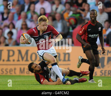 Rugby Union - J.P. Morgan Premiership Rugby 7's Series - Twickenham Stoop - Final Banque D'Images