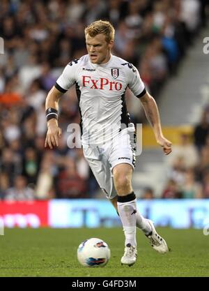 Football - UEFA Europa League - troisième partie qualifiante - deuxième jambe - Fulham / RNK Split - Craven Cottage. John Arne Riise, Fulham Banque D'Images