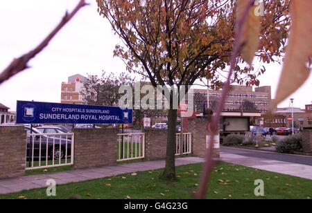 Enceintes/Hôpital DE LA POLICE Banque D'Images