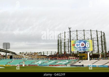 Une vue générale de la session Angleterre nets, la veille de leur quatrième match de test contre l'Inde à l'Oval de Kia Banque D'Images