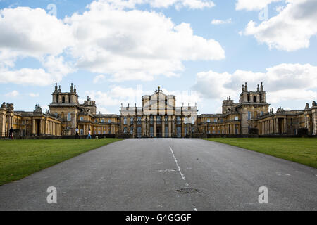 Blenheim Palace à Woodstock dans l'Oxfordshire, UK Banque D'Images