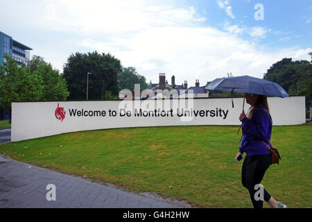 L'Université De Montfort, Leicester, Angleterre Banque D'Images