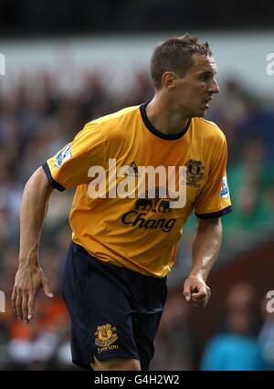 Soccer - Barclays Premier League - Blackburn Rovers / Everton - Ewood Park. Phil Jagielka, Everton Banque D'Images