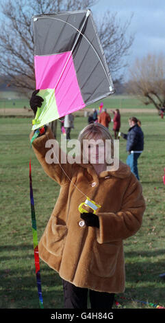 Caroline Aherne Kite Banque D'Images