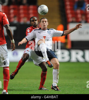 Football - Carling Cup - Deuxième tour - Charlton Athletic v Preston North End - La Vallée Banque D'Images