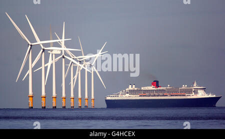 Queen Mary II Banque D'Images