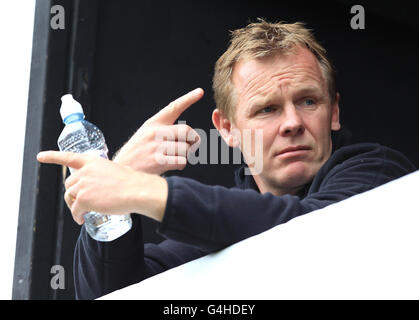 Rugby Union - Aviva Premiership - Saracens / Worcester Warriors - Vicarage Road. Saracens Directeur de Rugby Mark McCall Banque D'Images