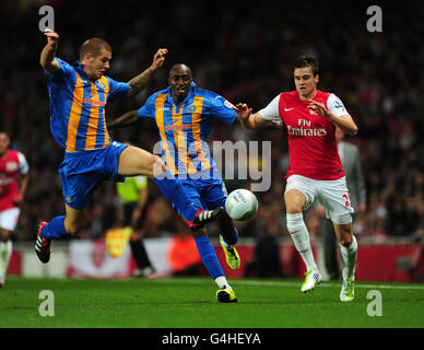 Football - Carling Cup - troisième ronde - Arsenal v Shrewsbury Town - Emirates Stadium Banque D'Images