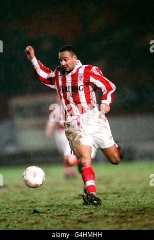 Football - Coupe d'Italie Anglo - Stoke City v Notts County Banque D'Images