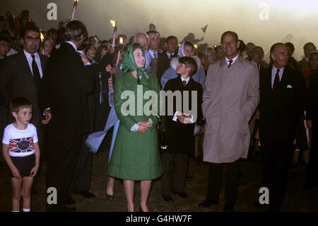 Image - Jubilé de la reine Elizabeth II - Tour de Grande-Bretagne Banque D'Images