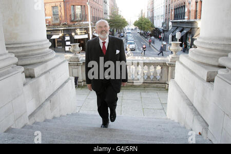 La course à la présidence irlandaise Banque D'Images