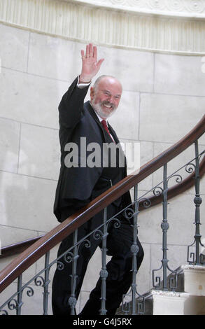 La course à la présidence irlandaise Banque D'Images