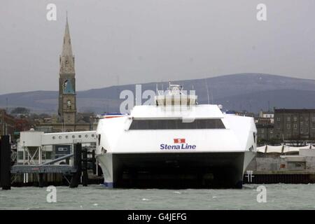 IRISH ferries Banque D'Images