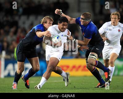 Rugby Union - Coupe du Monde de Rugby 2011 - Trimestre Final - Angleterre / France - Eden Park Banque D'Images