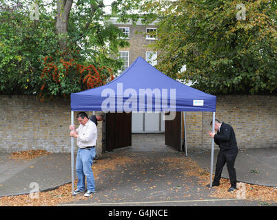 Mariage de Paul McCartney Banque D'Images