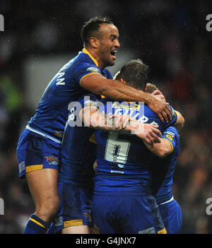 Rugby League - engager Super League - Final - St Helens v Leeds Rhinos - Old Trafford Banque D'Images