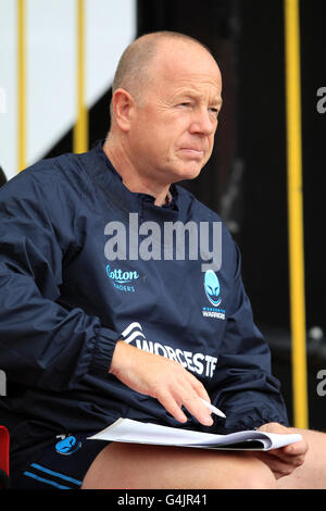 Rugby Union - Aviva Premiership - Saracens / Worcester Warriors - Vicarage Road. Richard Hill, entraîneur-chef des Worcester Warriors Banque D'Images