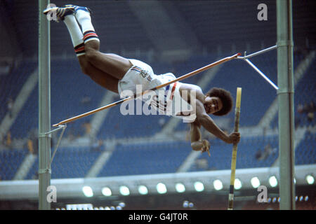 Athlétisme - Jeux olympiques de Montréal 1976 - Décathlon Banque D'Images