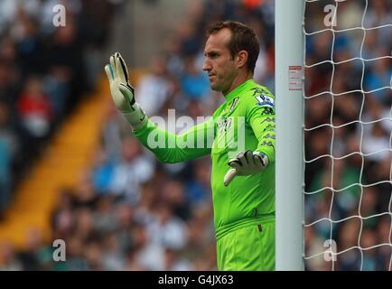 Football - Barclays Premier League - West Bromwich Albion / Fulham - The Hawthorns. Mark Schwarzer, gardien de but Fulham Banque D'Images