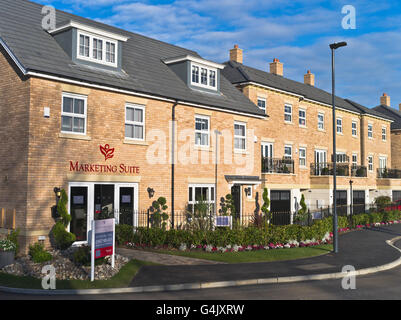 dh Showhome maison REDROW MAISONS Royaume-Uni ANGLETERRE Royaume-uni nouveau logement Redrow à vendre salon maisons yorkshire développement Banque D'Images