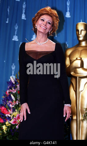 Oscars/Sophia Loren Banque D'Images