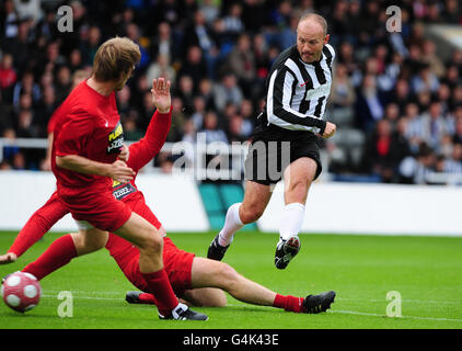 Football - Match de charité réunis Artistes - Newcastle United v Liverpool - Kingston Park Banque D'Images