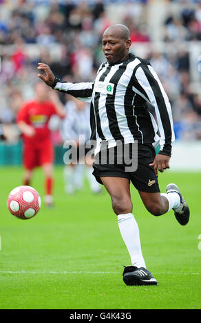 Football - Match de charité réunis Artistes - Newcastle United v Liverpool - Kingston Park Banque D'Images