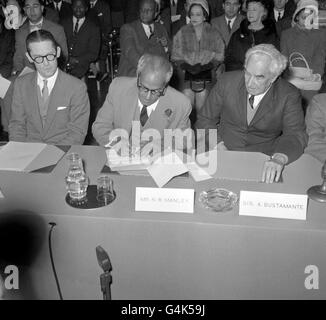 L'indépendance politique - Jamaïque - Conférence de Lancaster House, Londres Banque D'Images