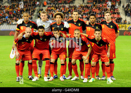 Football - UEFA Euro 2012 - Groupe A - Belgique / Kazakhstan - Koning Boudewijn Stadion Banque D'Images