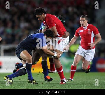 Rugby Union - Coupe du Monde de Rugby 2011 - Semi Final - Pays de Galles v France - Eden Park Banque D'Images