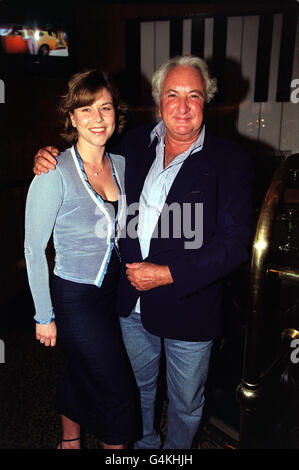 Michael Winner & Vanessa Perry Banque D'Images