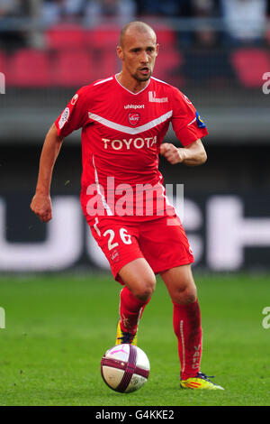 Football - Ligue française 1 - Valenciennes / Sochaux - Stade du Hainaut. Renaud Cohade, Valenciennes Banque D'Images