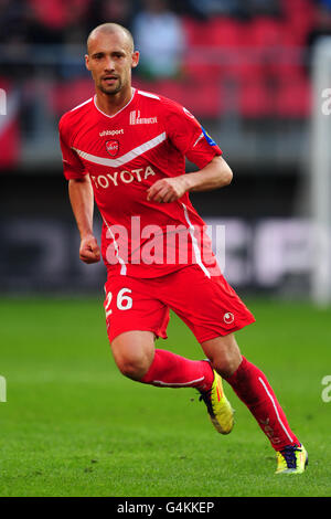 Football - Ligue française 1 - Valenciennes / Sochaux - Stade du Hainaut. Renaud Cohade, Valenciennes Banque D'Images