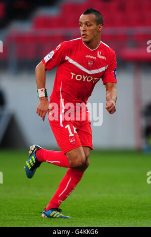 Football - Ligue française 1 - Valenciennes / Sochaux - Stade du Hainaut. Foued Kadir, Valenciennes Banque D'Images