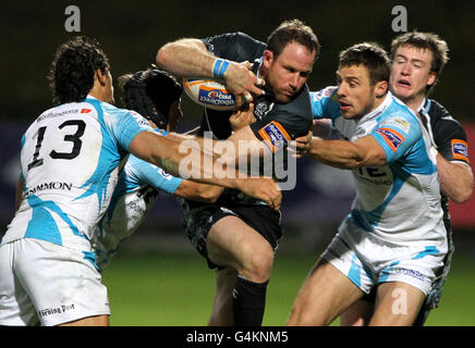 Rugby Union - RaboDirect PRO12 - Glasgow Warriors v Ospreys - Firhill Stadium Banque D'Images