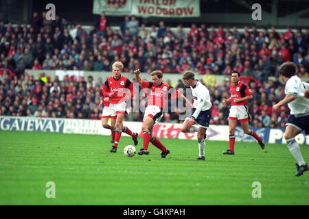 Football - Nottingham Forest v Tottenham Hotspur - Rez-de-Ville Banque D'Images