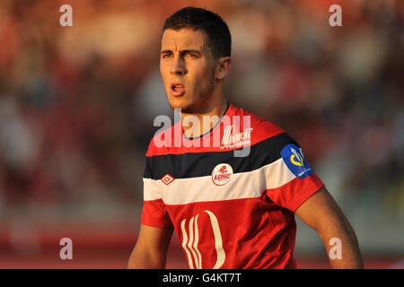 Football - Ligue 1 - Lille / Stade Rennes - Stade Lille Metropole. Eden Hazard, Lille Banque D'Images