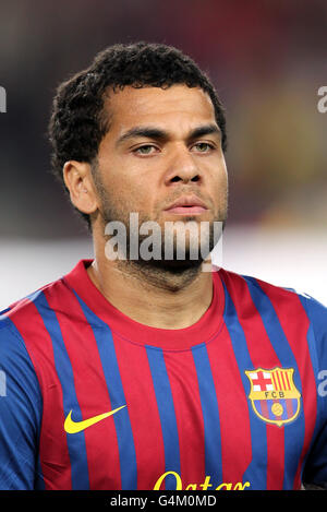 Football - Ligue des champions de l'UEFA - Groupe H - Barcelone / Viktoria Plzen - Camp Nou.Dani Alves, Barcelone Banque D'Images