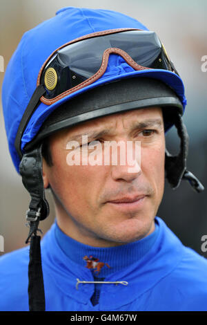 Courses hippiques - Ladbrokes St. Leger Festival 2011 - le jour d'ouverture du Yorkshire - Hippodrome de Doncaster. Frankie Dettori, jockey Banque D'Images