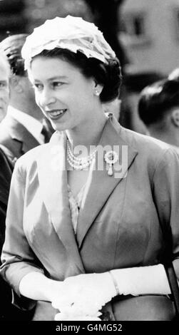 Image - La reine Elizabeth II visite d'État au Danemark - Copenhague Banque D'Images