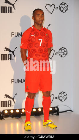 Soccer - PUMA Kit de football de l'Afrique de l'Unveilling - Design Museum Banque D'Images