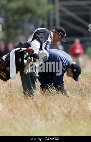 Jim Furyk/OPEN GOLF/balle perdue Banque D'Images