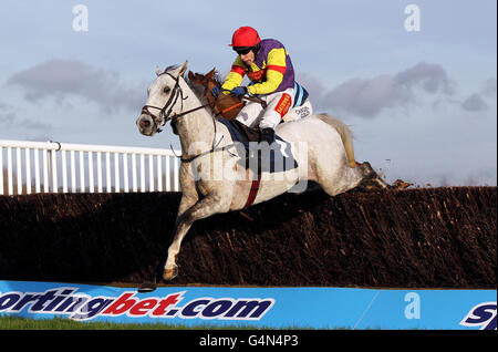 Les courses de chevaux - Sportingbet Winter Festival - Jour - Newbury Newbury Banque D'Images