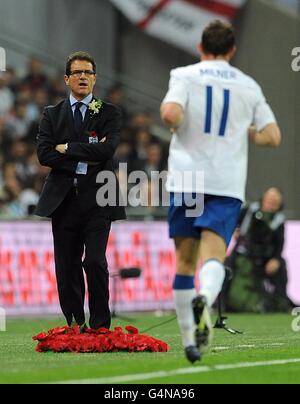 Football - match amical - France/Espagne - Stade de Wembley Banque D'Images