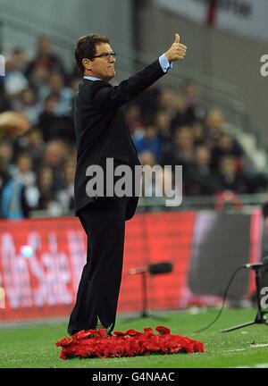 Football - match amical - France/Espagne - Stade de Wembley Banque D'Images