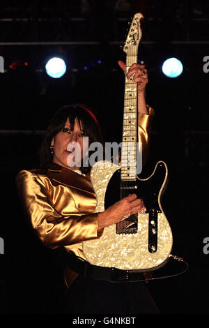 Fleadh/The Pretenders Banque D'Images